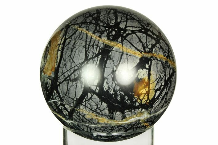 Polished Picasso Marble Sphere - Utah #311577